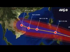Siêu bão mạnh nhất 10 năm qua đang tiến vào Biển Đông