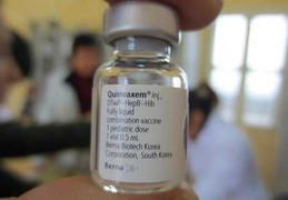 Tiêm lại vắc xin Quinvaxem: 81 trẻ phản ứng
