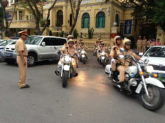 Hà Nội: 600 CSGT làm nhiệm vụ trong siêu bão Haiyan