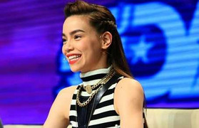 Khánh Thi 'đụng chạm' Hà Hồ về chiều cao Cường Đô la