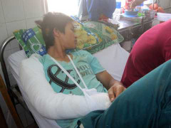 Nam thanh niên bị nhóm côn đồ rượt chém, cắt lưỡi