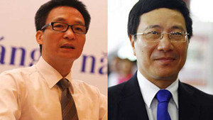 Ông Vũ Đức Đam, Phạm Bình Minh trở thành Phó Thủ tướng
