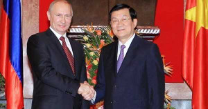 Việt - Nga ký văn kiện hợp tác dầu khí, quốc phòng