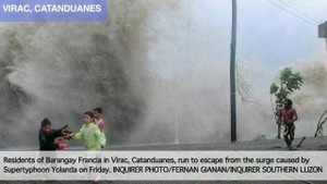 Giây phút Haiyan tàn phá thành phố của Philippines