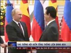 Video: Tổng thống Putin hội đàm với các nhà lãnh đạo Việt Nam