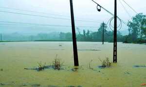 Bình Định: 4 người chết, hơn 2.000 dân bị cô lập trong lũ dữ