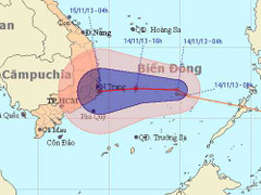 Diễn biến mới nhất áp thấp nhiệt đới trên biển Đông