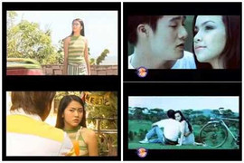 Hà Tăng - Hà Hồ thời đen nhẻm làm diễn viên minh họa