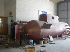 ‘Đột kích’ xưởng lắp tàu mini Trường Sa trước giờ G