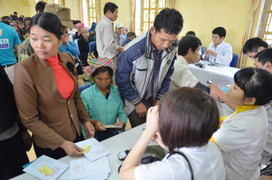 650 đồng bào Lai Châu được khám chữa bệnh miễn phí