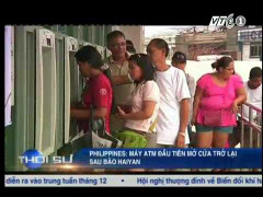 Philippines: Xếp hàng dài rút tiền ATM hậu siêu bão