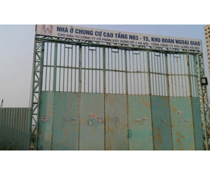 Dự án Ngoại giao đoàn, 2 năm vẫn trơ cọc thép gỉ