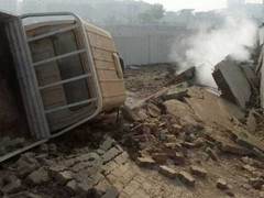 Video: Nổ kinh hoàng cả thành phố ở Trung Quốc