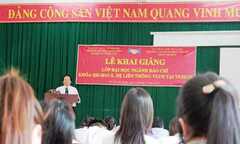 Khai giảng lớp báo chí liên thông tại TP.HCM