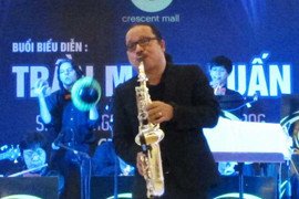 Saxophone Trần Mạnh Tuấn được đón nhận nồng nhiệt
