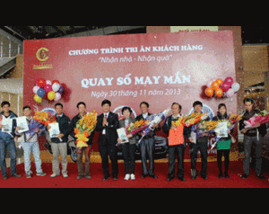 Nhận nhà, trúng ô tô