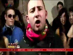 Clip: Trai Tây hát rap cực hài về Hà Nội