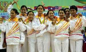 Myanmar giành HCV đầu tiên của SEA Games 27