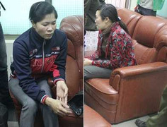 Tạm giữ 2 phụ nữ ‘bí ẩn’ ở cổng sân bay Vinh