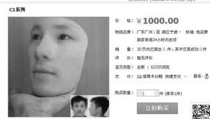 Mặt nạ da người giá vài triệu bán đầy trên mạng