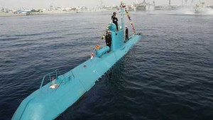 Iran hạ thủy tàu ngầm phi hạt nhân lớn nhất