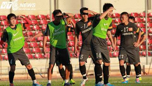 U23 Việt Nam khổ sở với 'nắng quái' Myanmar