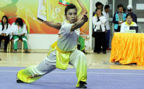 Ảnh: Phương Giang múa quyền giành HCV SEA Games