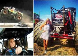 Nữ sinh xinh đẹp chinh phục 'quái vật' 10 tấn