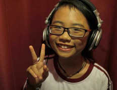 Clip: Hậu trường Mỹ Chi thu âm nhạc phim 'Hai lúa'