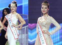 Hoa hậu Trần Thị Quỳnh bị chấn chỉnh vì ‘sai tên nước’