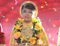 Thảo My, học trò Mr Đàm, đăng quang Giọng hát Việt 2013