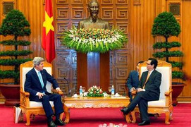 Thủ tướng Nguyễn Tấn Dũng tiếp Ngoại trưởng Hoa Kỳ