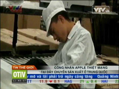 Video: Công nhân Apple chết khi đang sản xuất iPhone