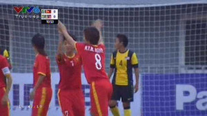 Clip: Minh Nguyệt mở tỉ số cho đội tuyển nữ Việt Nam