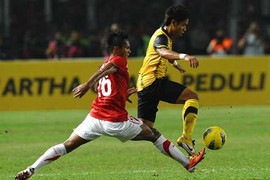 Trực tiếp bán kết 1 bóng đá nam SEA Games 27: U23 Malaysia - U23 Indonesia