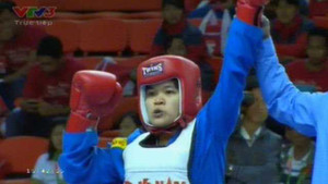 Clip: Trần Khánh Trang giành HCV Vovinam hạng 50kg nữ