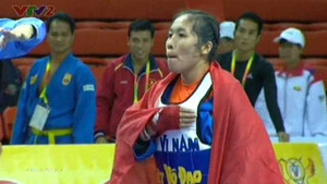 Clip: Võ sĩ Nguyễn Thị Quyền Chân giành HCV Vovinam