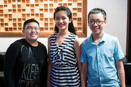 Thanh Bùi cùng các học trò cưng làm show mùa Giáng sinh