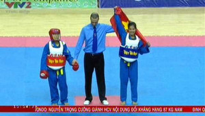 Clip: Nguyễn Thị Kim Hoàng giành HCV Vovinam hạng 55kg