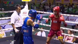 Clip: Nguyễn Ngô Triều Nhật giành HCB Muay hạng 51kg