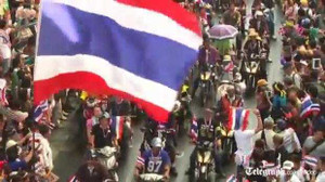 Người biểu tình Thái Lan đòi lật đổ chính phủ