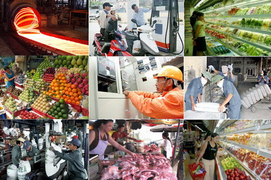 Lạm phát thấp nhất 10 năm vẫn cao hơn tăng trưởng