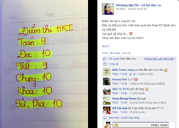 Điểm thi học kỳ Phương Mỹ Chi cao ngất