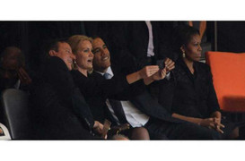 Ảnh 'tự sướng' của Tổng thống Mỹ lọt Top ảnh nổi bật 2013