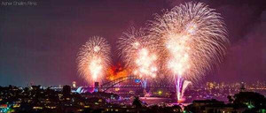 Video, ảnh: Rực rỡ pháo hoa chào năm mới 2014