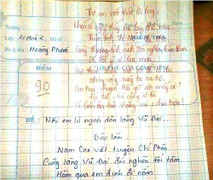 Gặp chàng trai viết thơ dí dỏm vào bài kiểm tra Văn