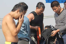 Vụ Cát Tường: Vào 'lò' luyện thợ lặn tìm xác chị Huyền