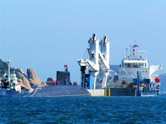 Khoảnh khắc 'săn' tàu ngầm Kilo Hà Nội trên vịnh Cam Ranh