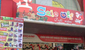 Điện máy xả hàng cuối năm, giảm giá 'sốc' kiểu... bát nháo