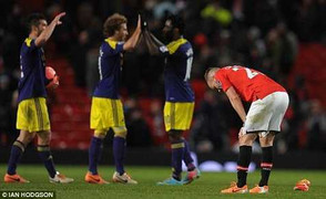 Man Utd lại thua thảm trên sân nhà